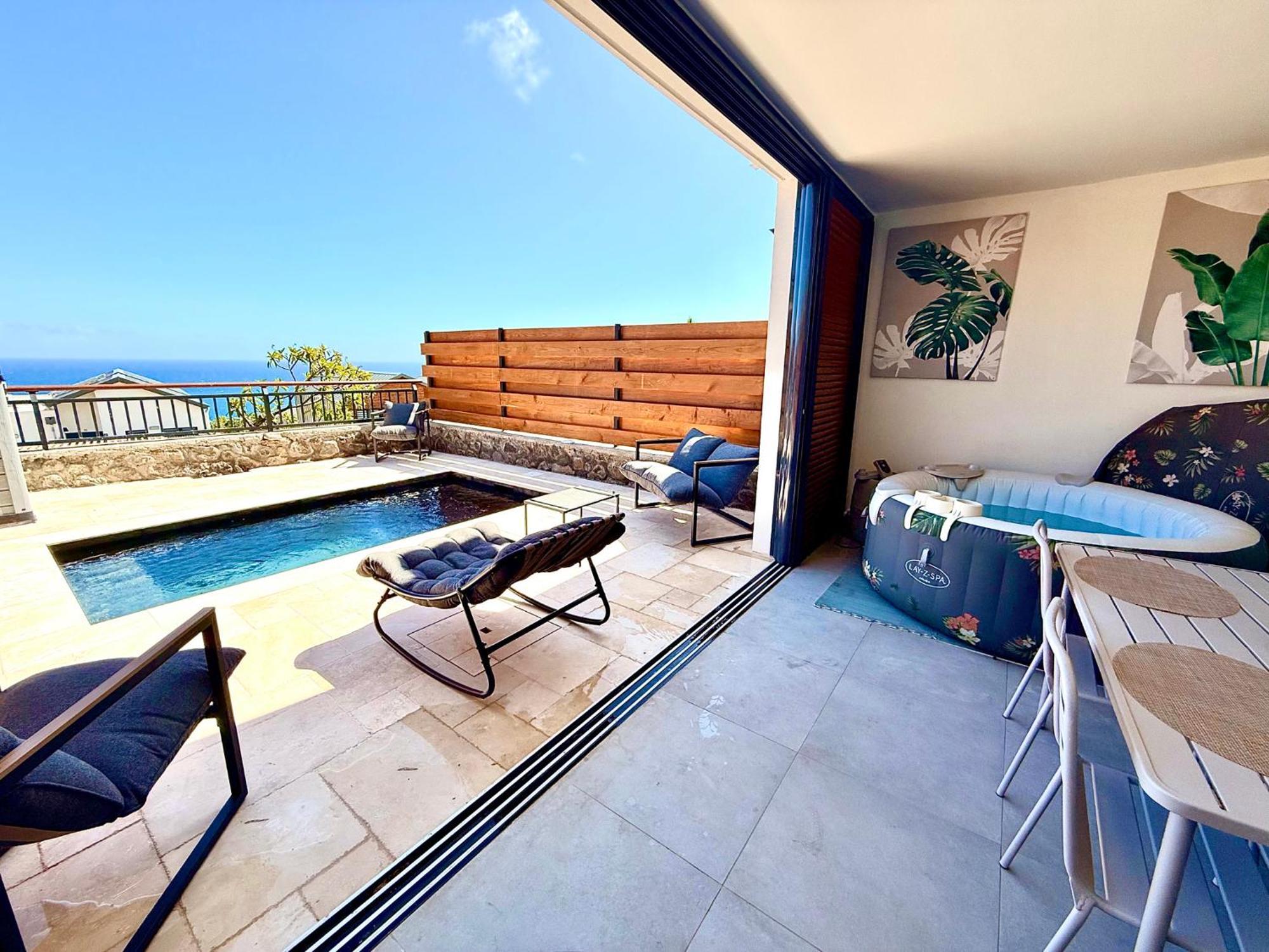 Appartement Le Reve Bleu Grand Anse à Petite Île Extérieur photo